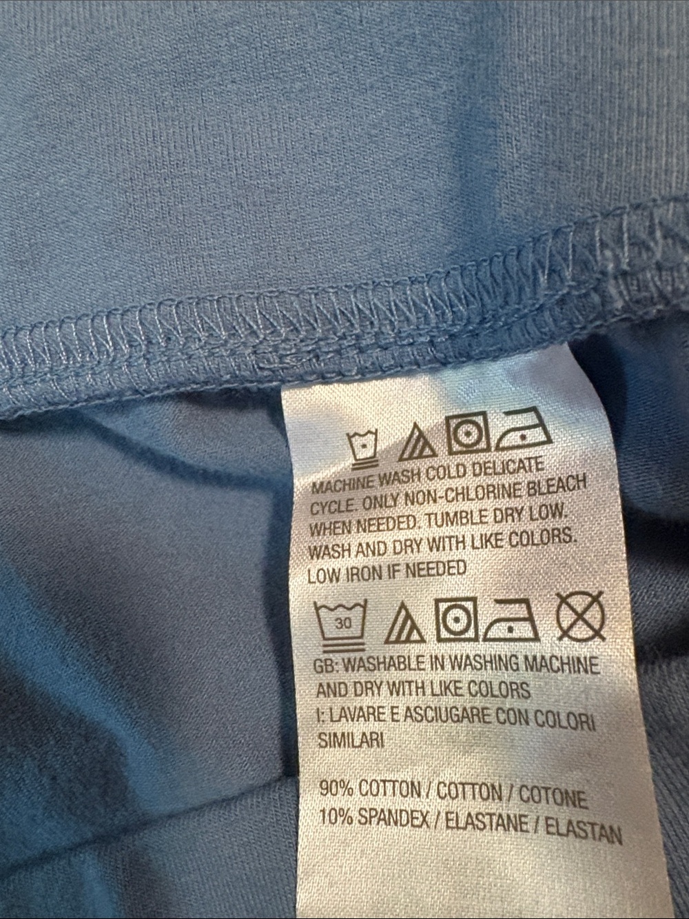 Denim & Co Women’s Light Blue Bermuda Shorts - 1X tall - Picture 3 of 5